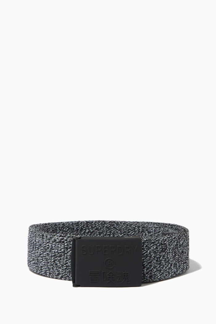 

GWP Webbing Belt in Fabric, Black
