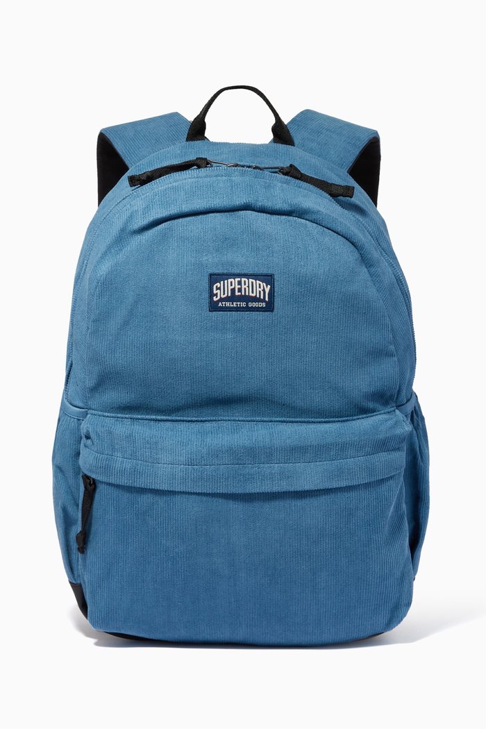 

Cord Montana Rucksack in Corduroy, Blue