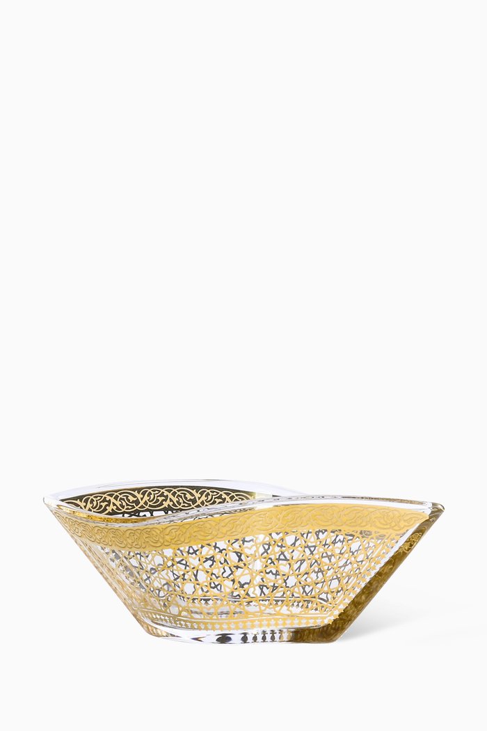 

Cordoba Small Serving Bowls, Set of 2, Gold