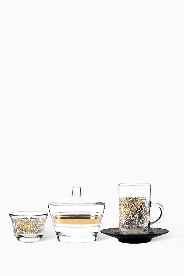

Sana Assorted Drinkware, Set of 20, Multicolour