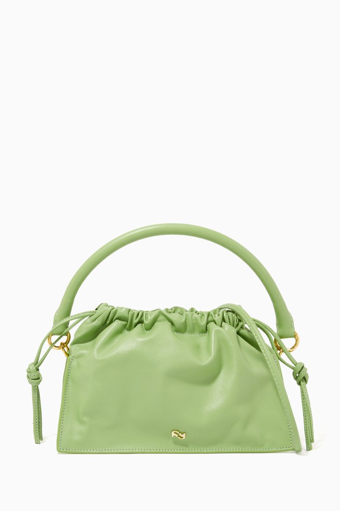 

Bom Bag in Nappa, Green