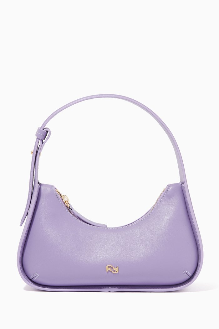 

Mini Tempura Bag in Nappa, Purple