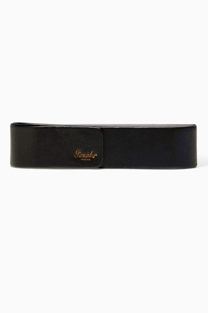 

Two Pens Case in Leather, Black