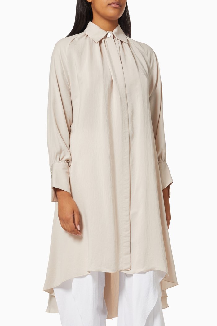 High-low Tunic, Pink