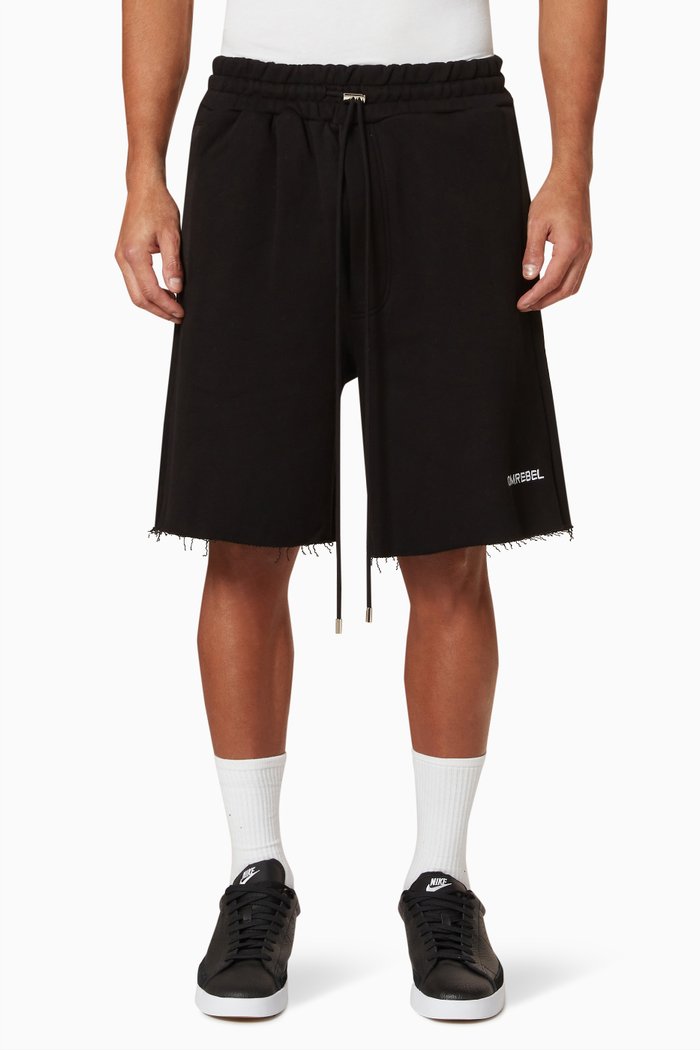 

Core Sweatshorts in Cotton Terry, Black