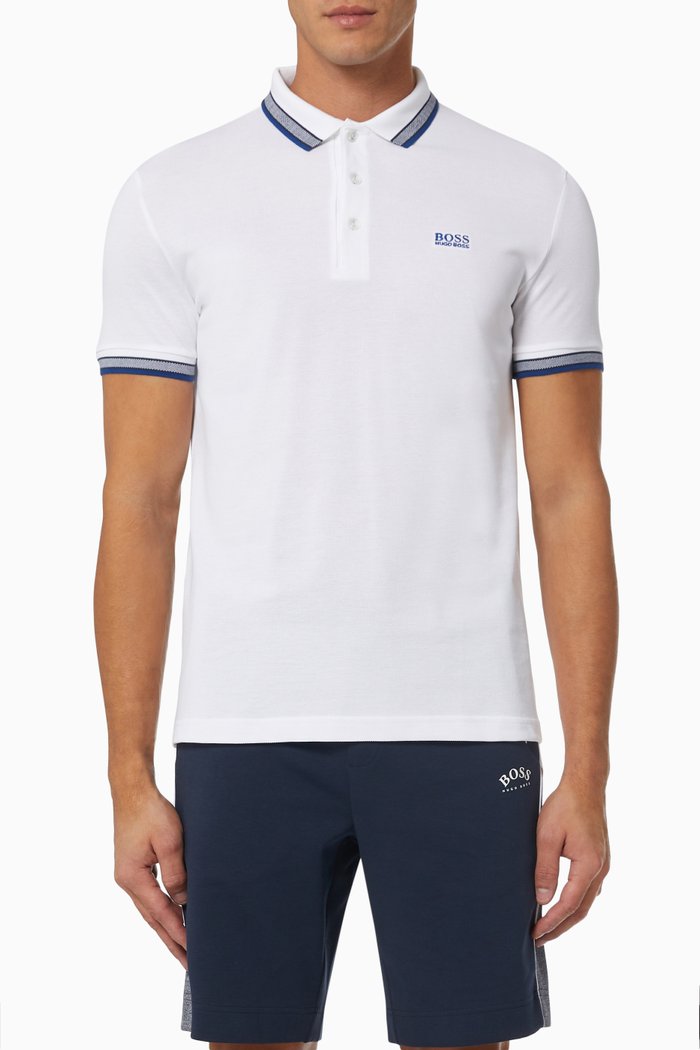 

Paddy Polo T-shirt in Pique Cotton, Neutral