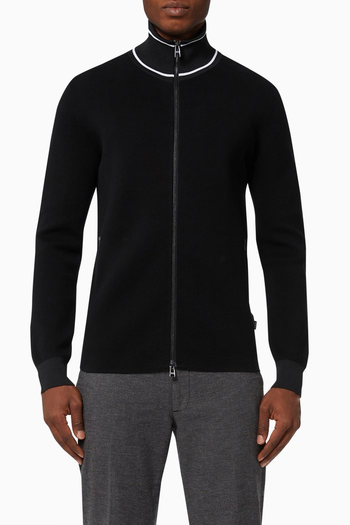 

Urient Jacket in Cotton, Black