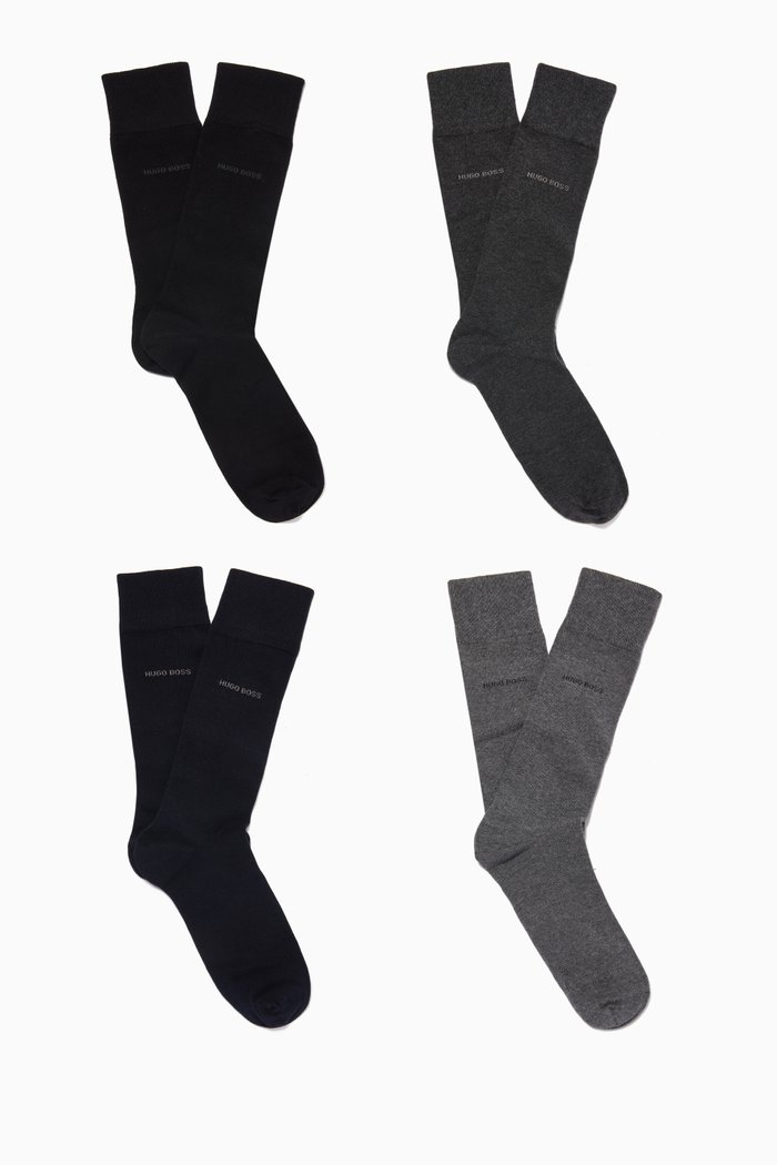 

Logo Socks, Set of 4, Multicolour