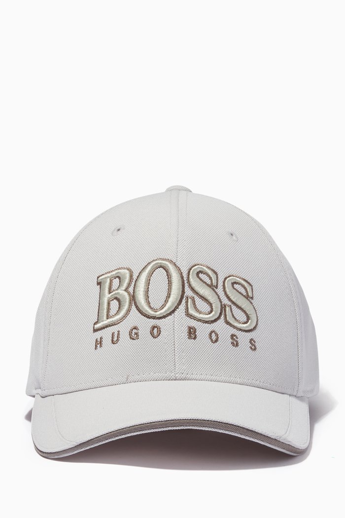 

Logo Cap in Cotton Twill, White