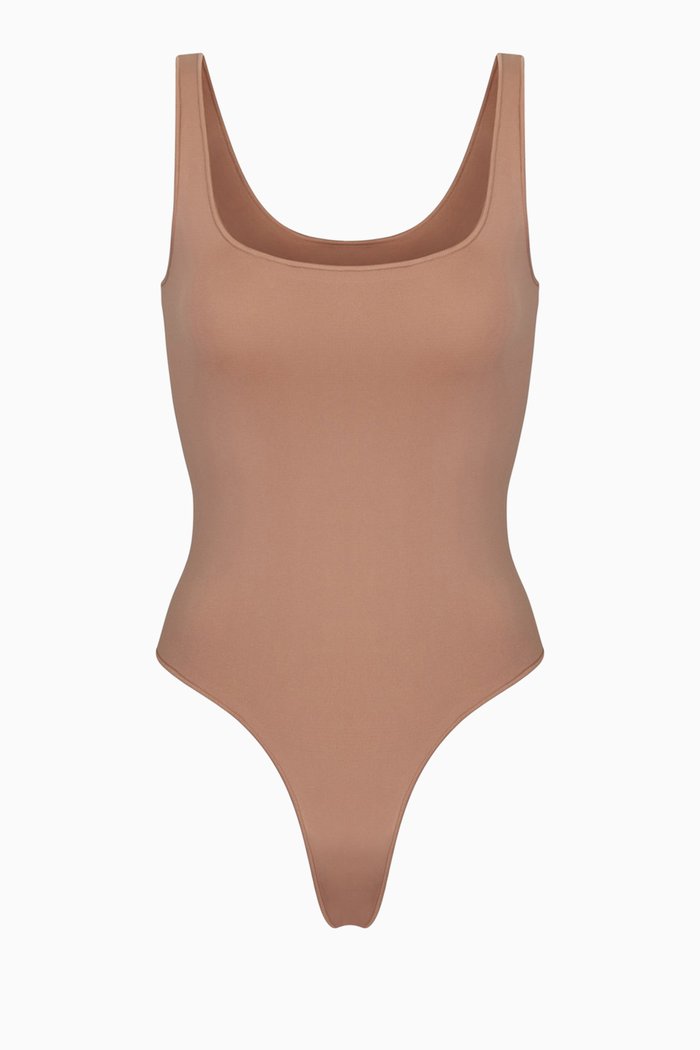 

Essential Scoop Neck Bodysuit, Neutral
