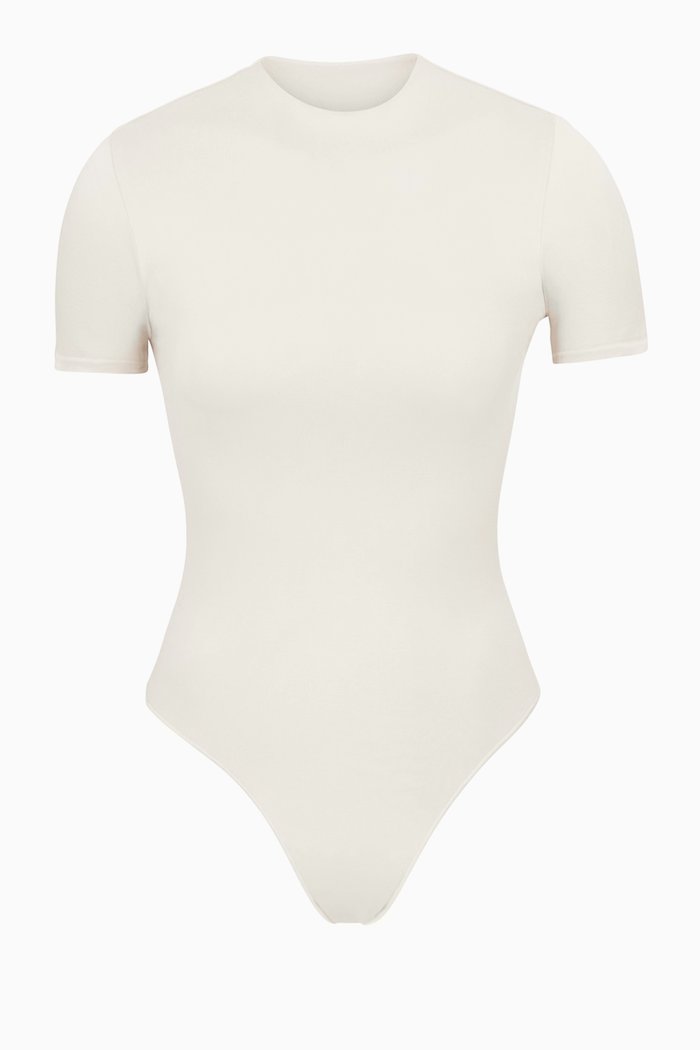 

Essential T-shirt Bodysuit, White