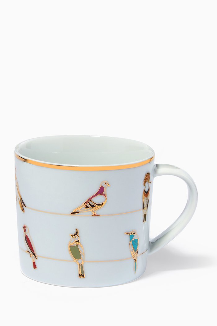 Sarb Mug in Porcelain, Multicolour