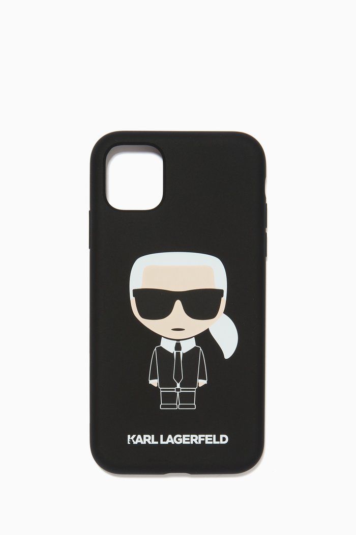 

K/Ikonik iPhone 11 Case in Acrylic & Silicone, Black