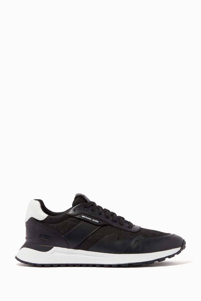 

Miles Sneakers in Leather, Black