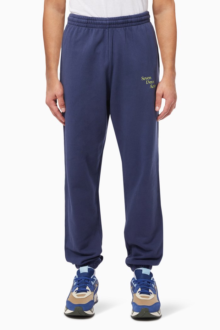 Monday Pants in Organic Cotton, Blue