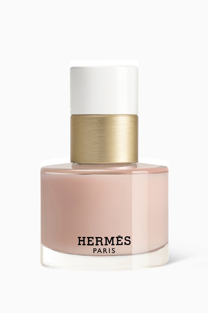 01 Rose Porcelaine Les Mains Hermes Nail Enamel, 15ml, Colourless