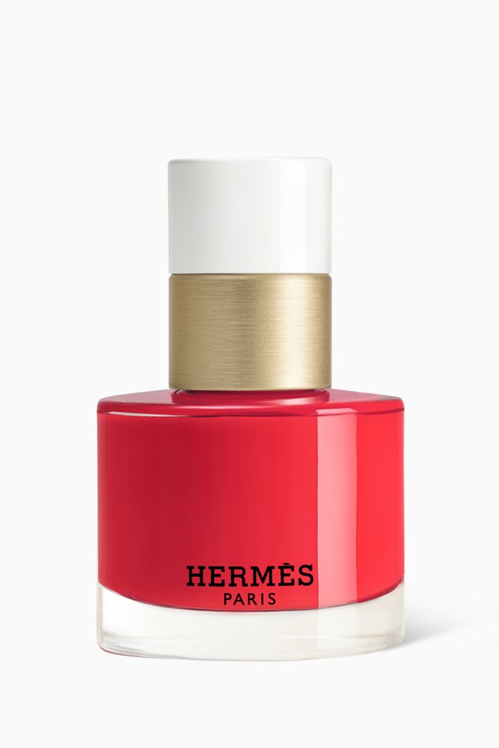 

46 Rouge Exotique Les Mains Hermes Nail Enamel, 15ml, Colourless