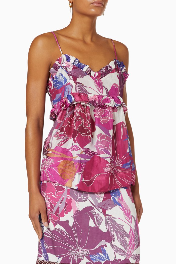 

Julie Top in SIlk, Purple