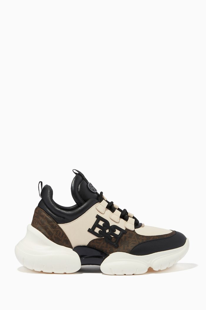 

Claires Sneakers in Leather, Black