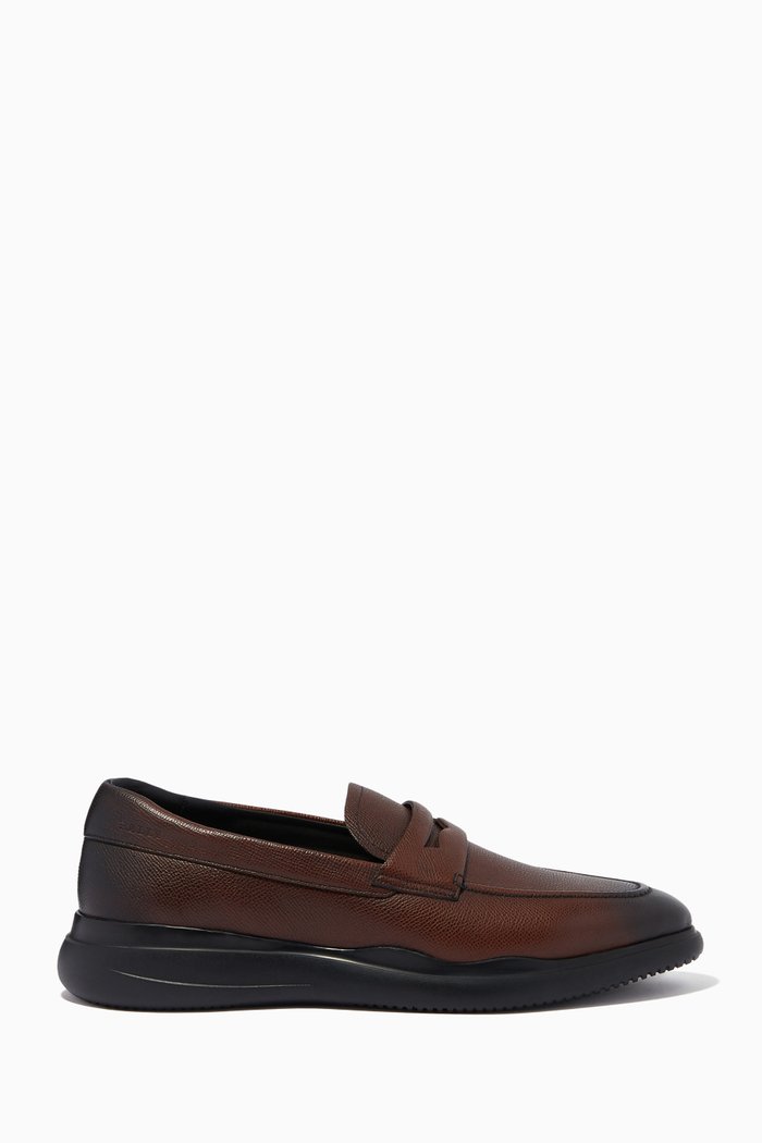 

Liscus Derby Shoes in Leather, Brown