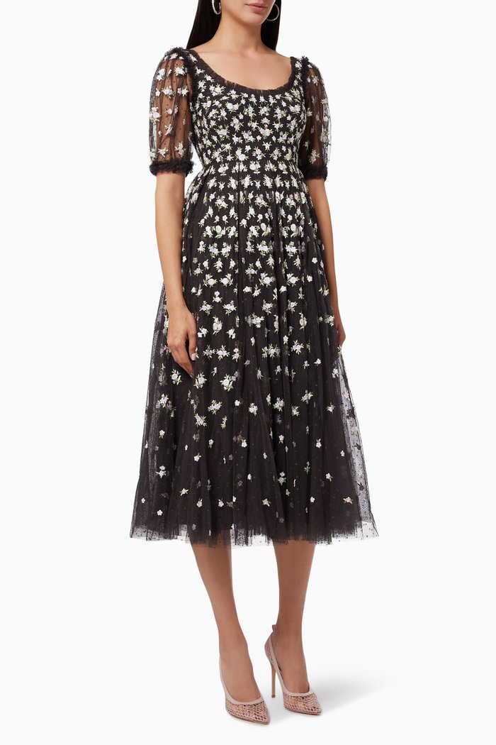 

Serefina Ballerina Prom Dress in Kisses Tulle, Black