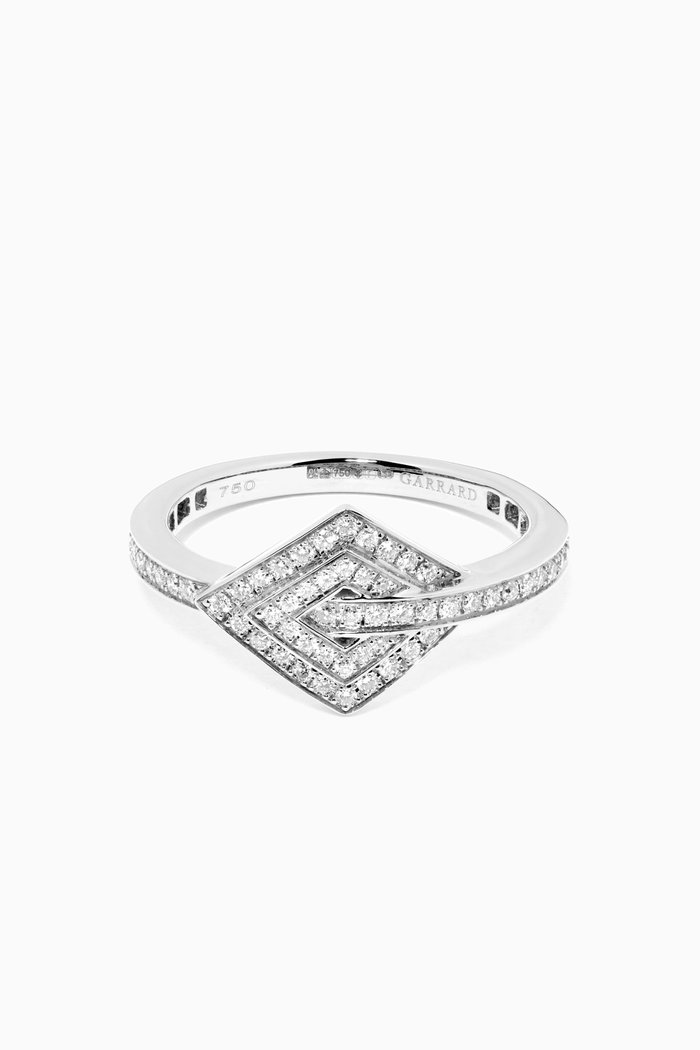 

TwentyFour Diamond Ring in 18kt White Gold