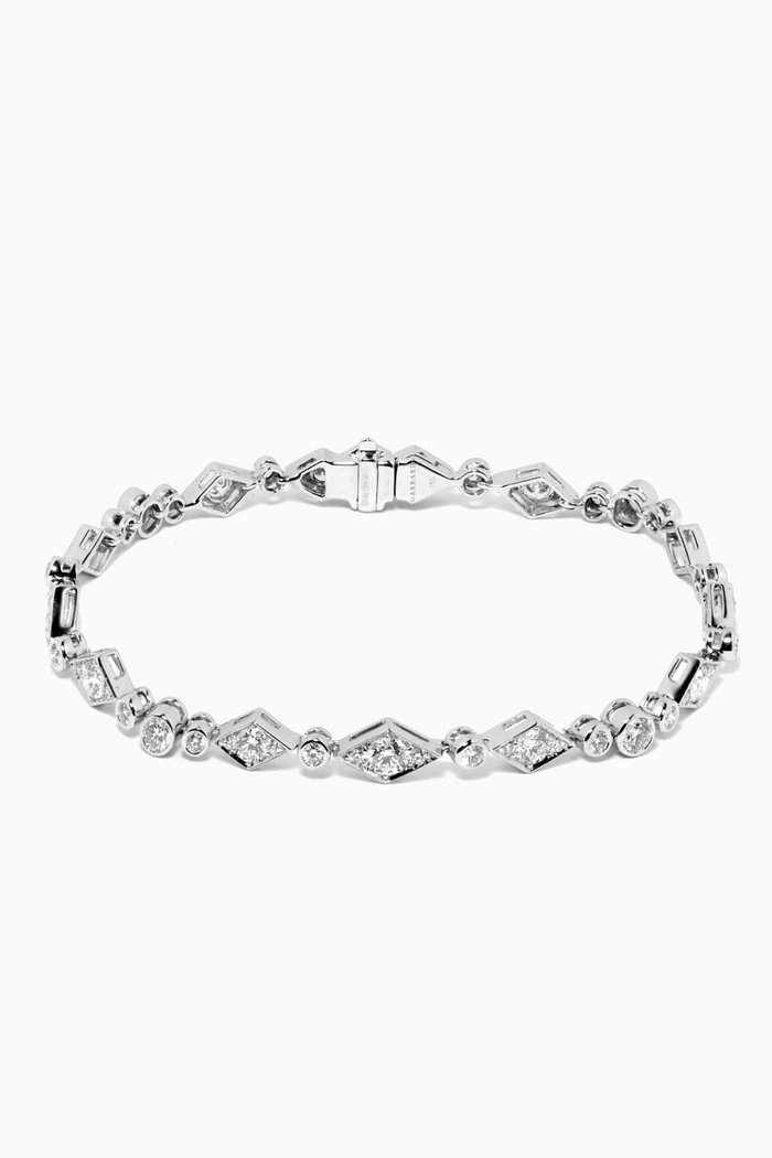 

Albemarle Diamond Bracelet in 18kt White Gold