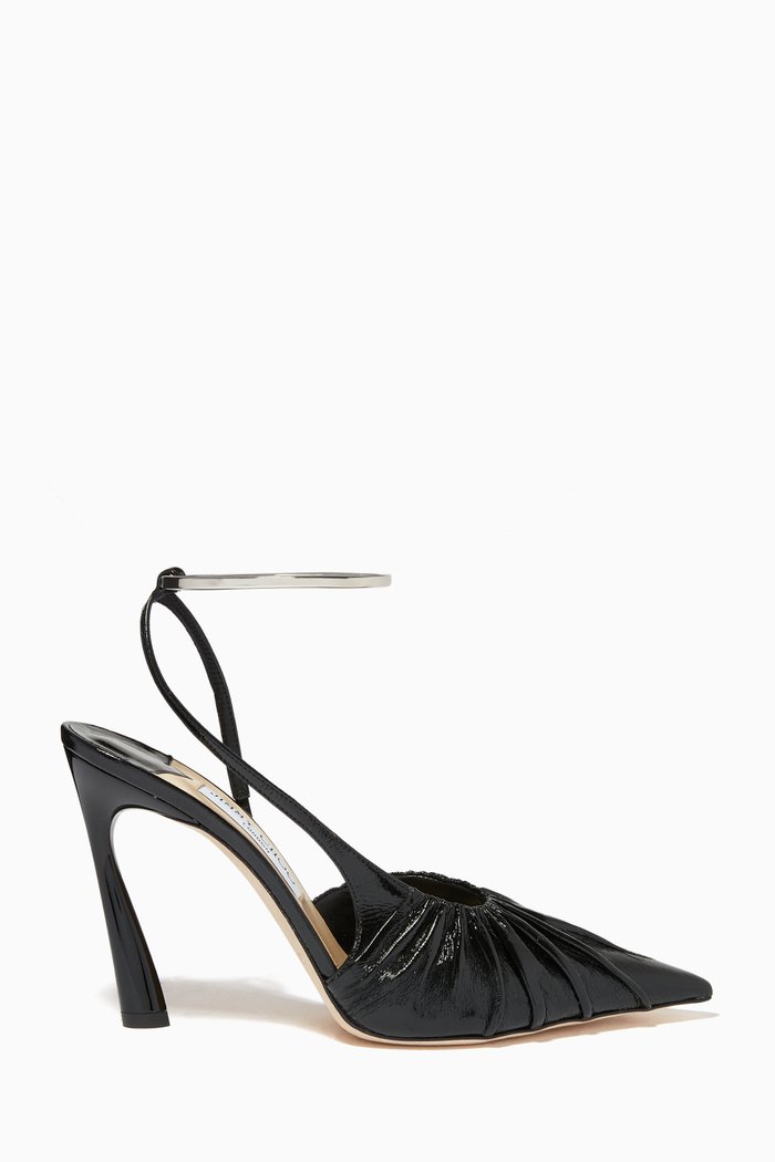 Rupi Pumps 100 in Leather, Black