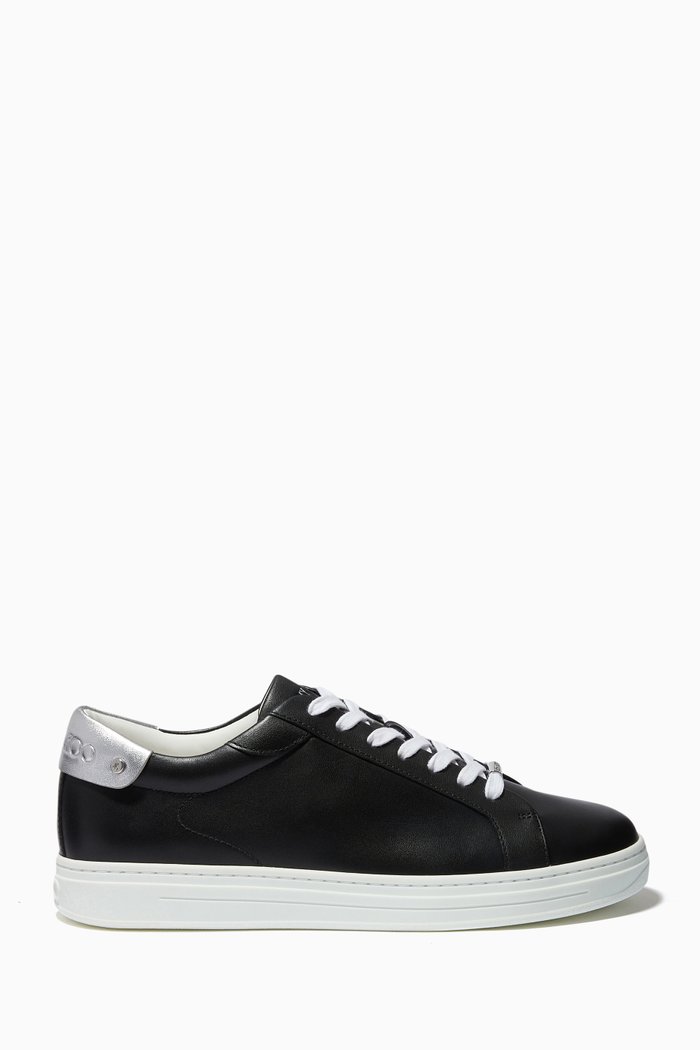 

Rome/F Sneakers in Leather, Black