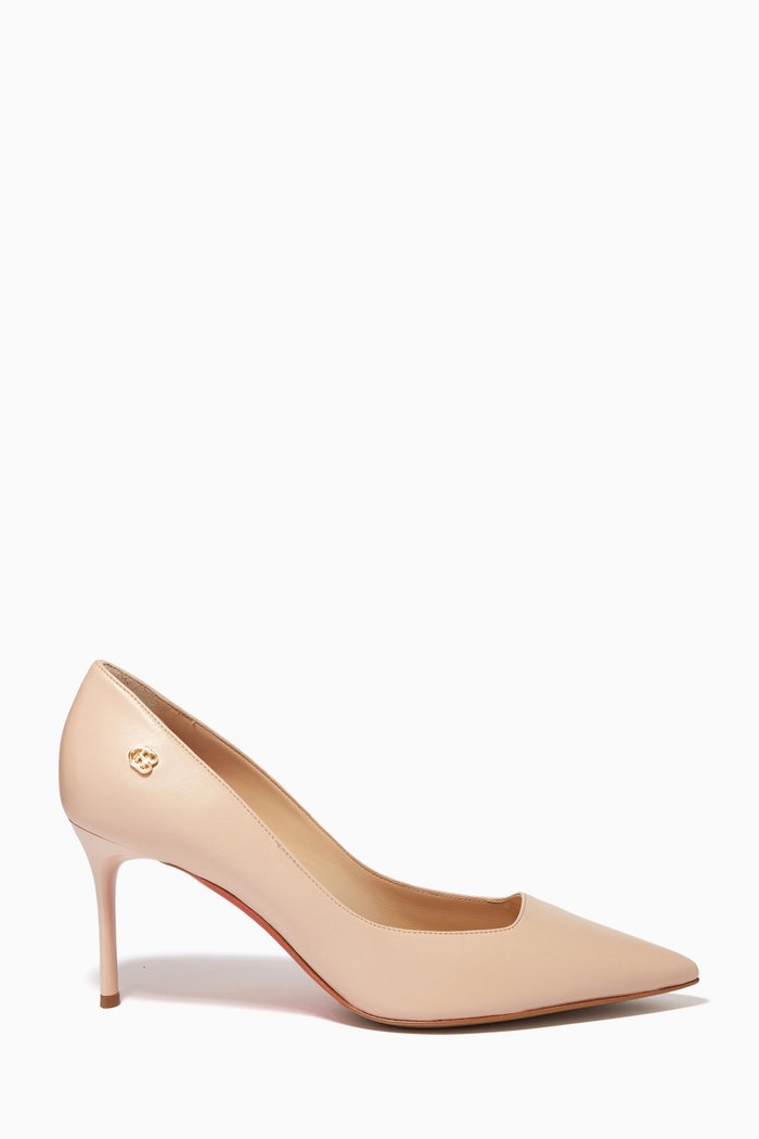 

Pumps in Calfskin, Neutral