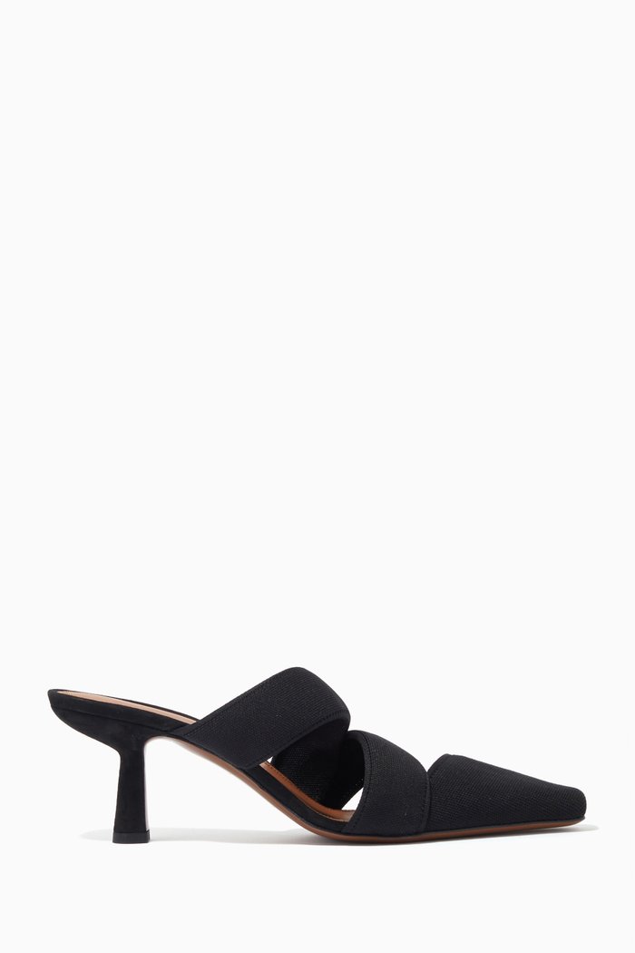 

Alpha Mules in Recycled Nylon, Black