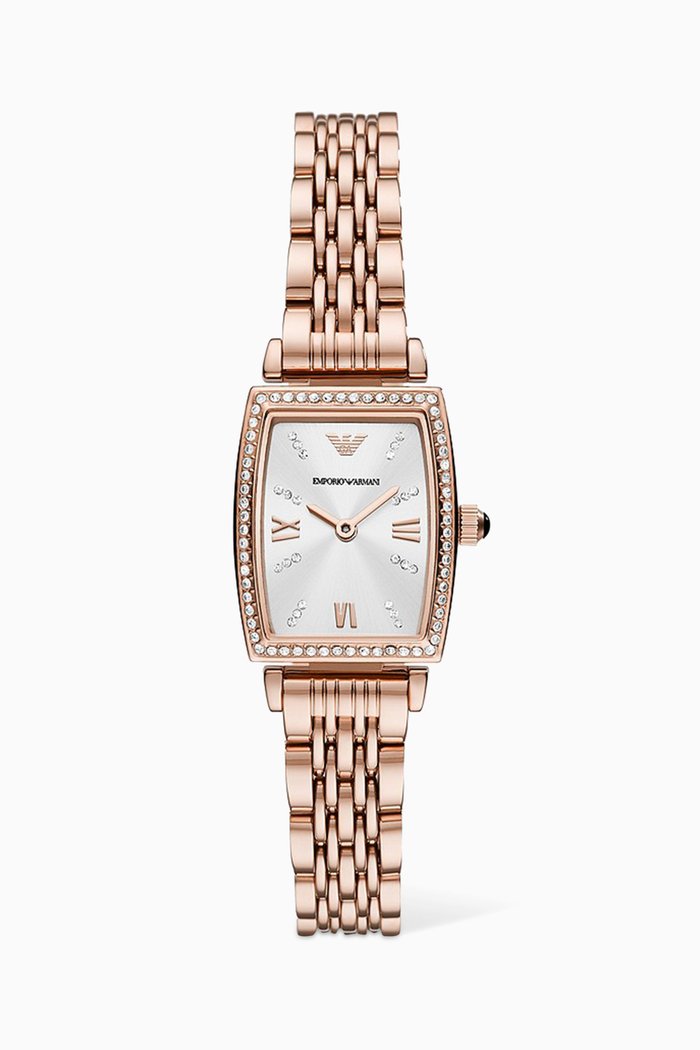 

Gianni Quartz Watch, Rose gold