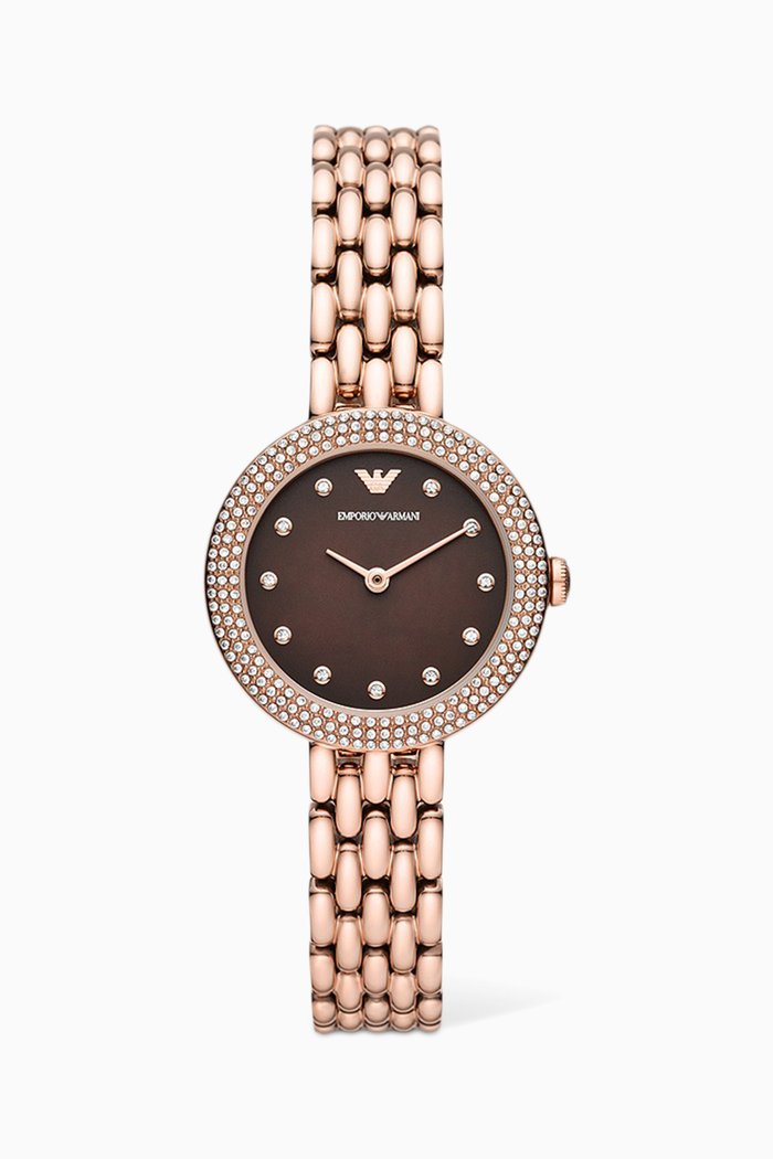 

Rosa Quartz Watch, Rose gold