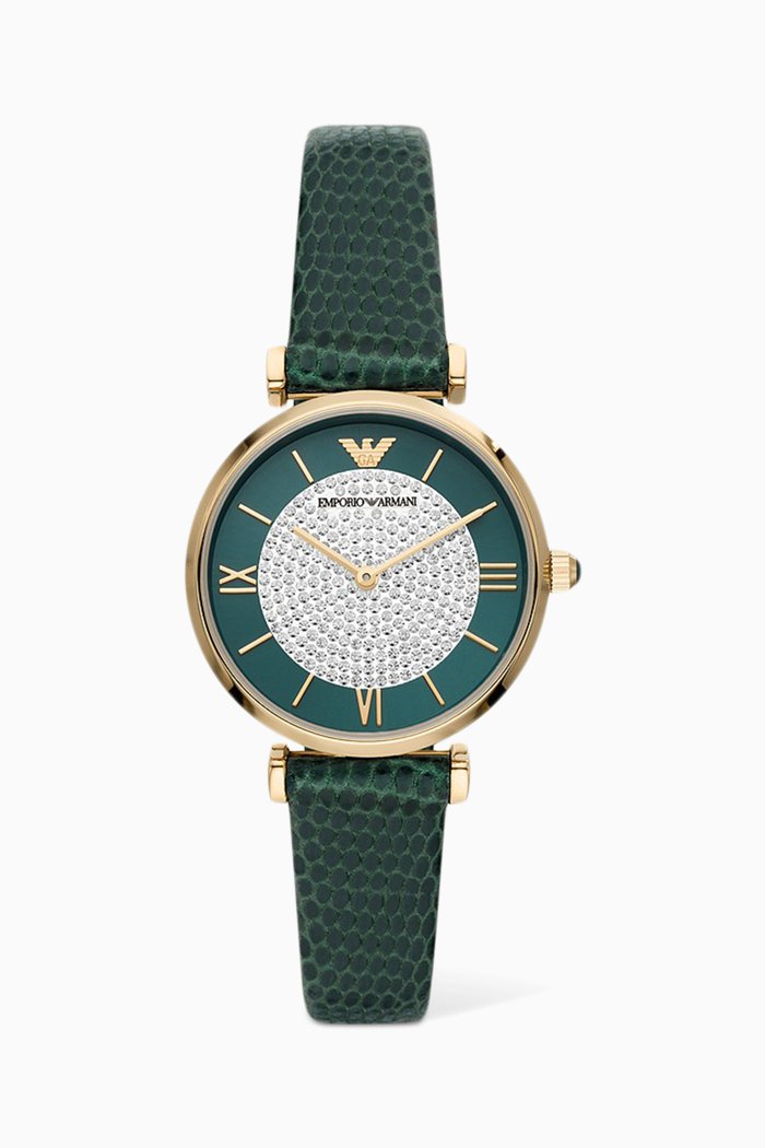 

Gianni Quartz Watch, Green