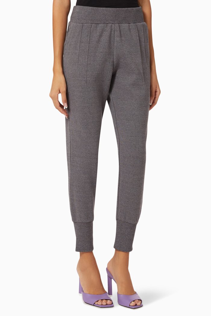 

Amberley Sweatpants in Ribbed Pique, Grey