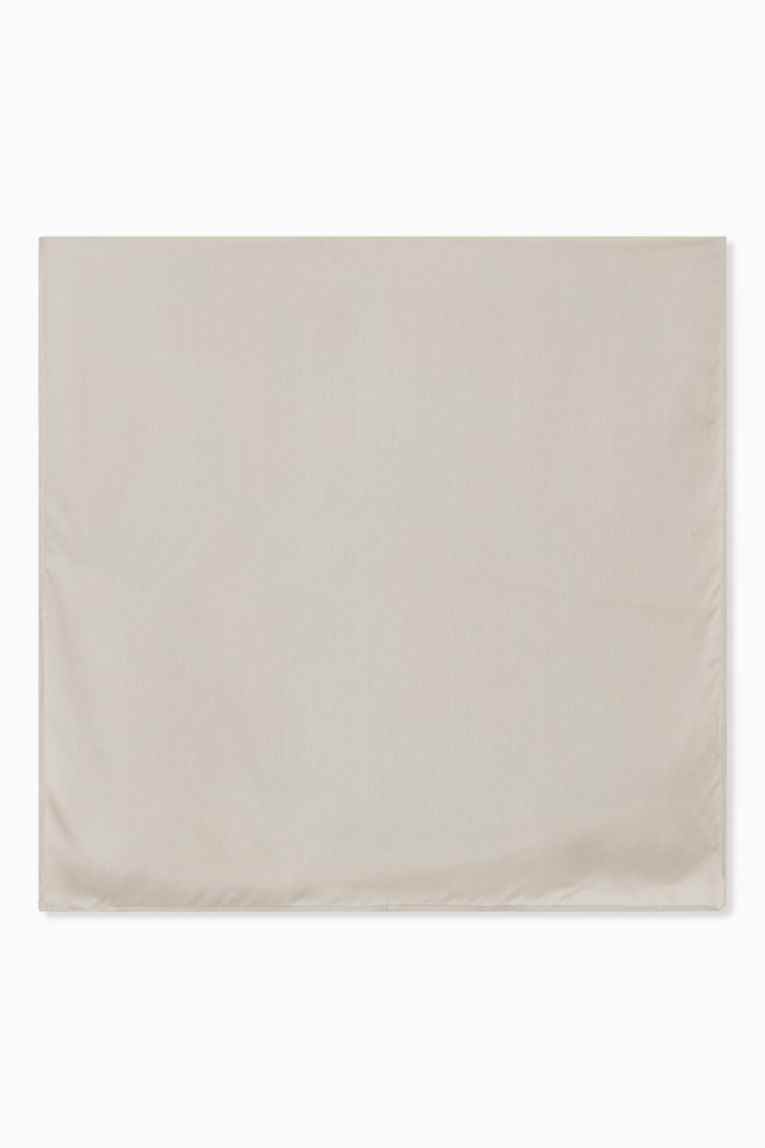 

Shaila Scarf in Silk, Brown