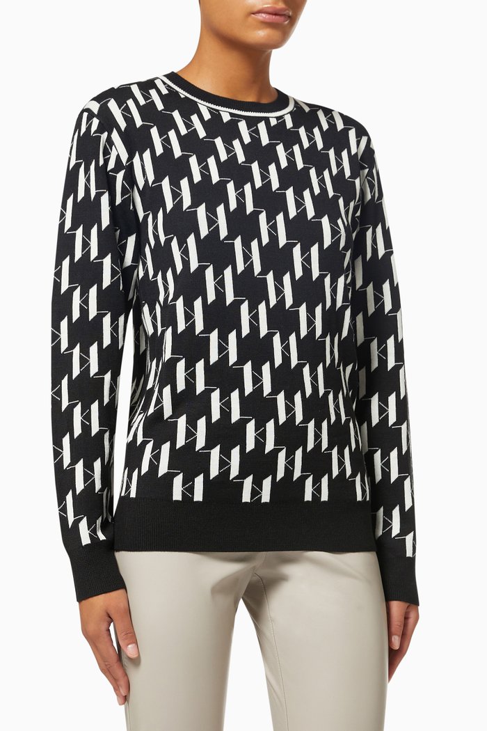 

Monogram Sweater, Black