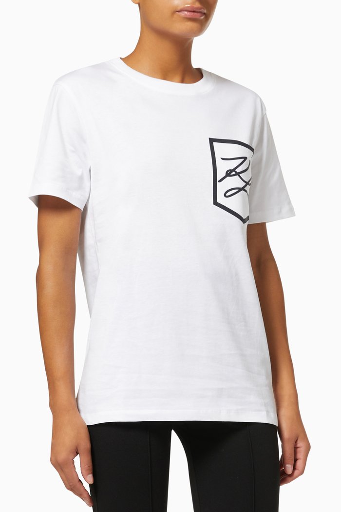 

Karl Autograph Pocket T-shirt, White