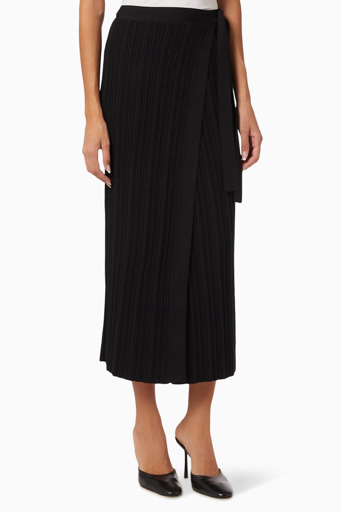 

Amelia Skirt in Knit, Black