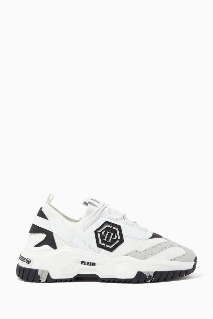 

Trainer Predator® Sneakers in Mesh & Suede, White