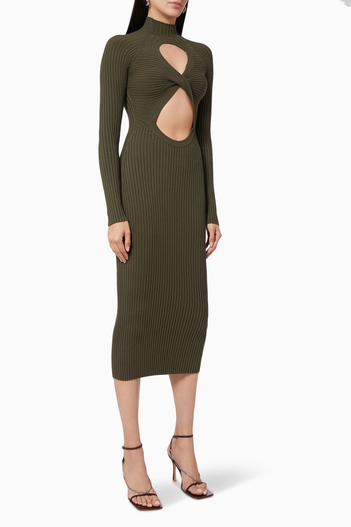 

Figure 8 Reversible Midi Dress, Brown