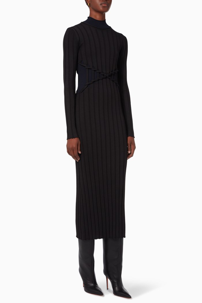

Braid Reversible Dress, Black