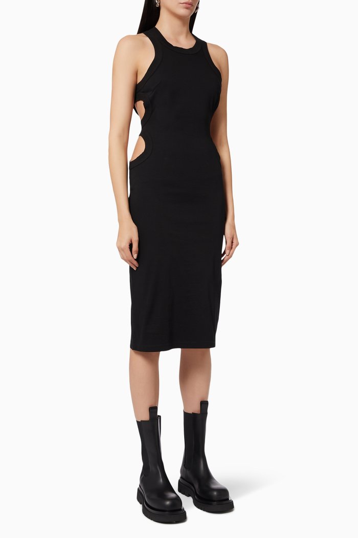 

Jersey Tank Dress, Black