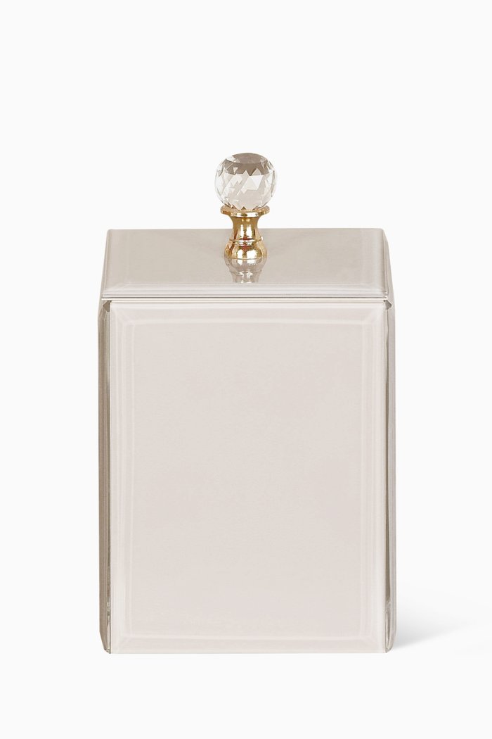 

Large Jewelry Box in Glass, Neutral