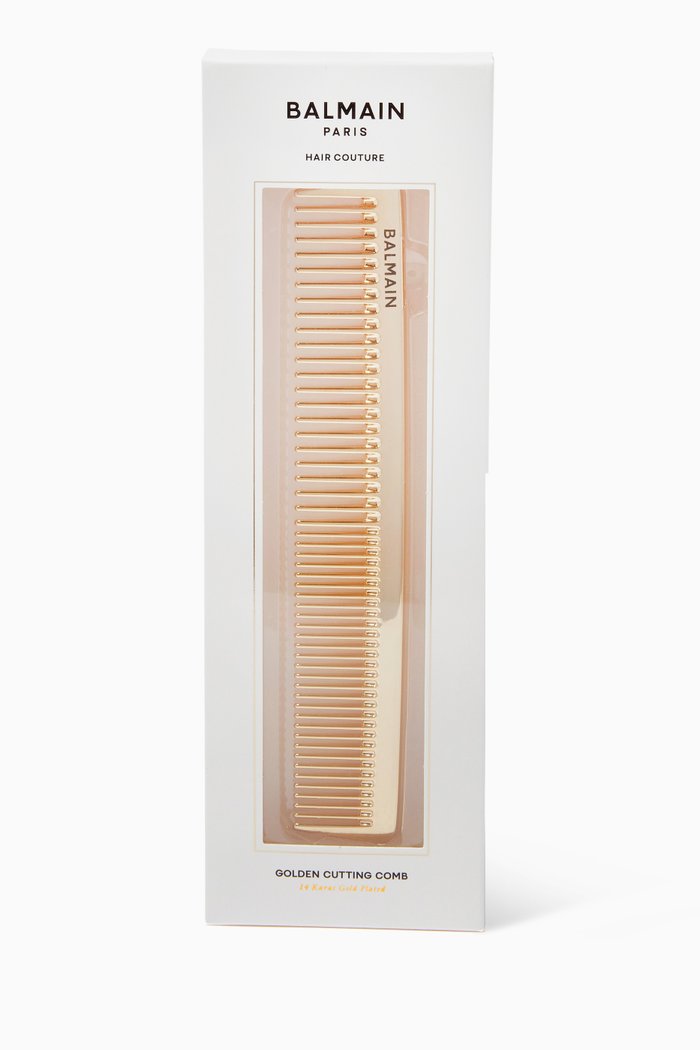 

14kt Gold-plated Cutting Comb, Multicolour