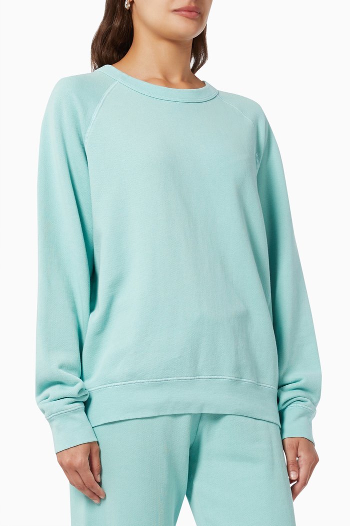 

Flore Sweatshirt in French Terry, Blue
