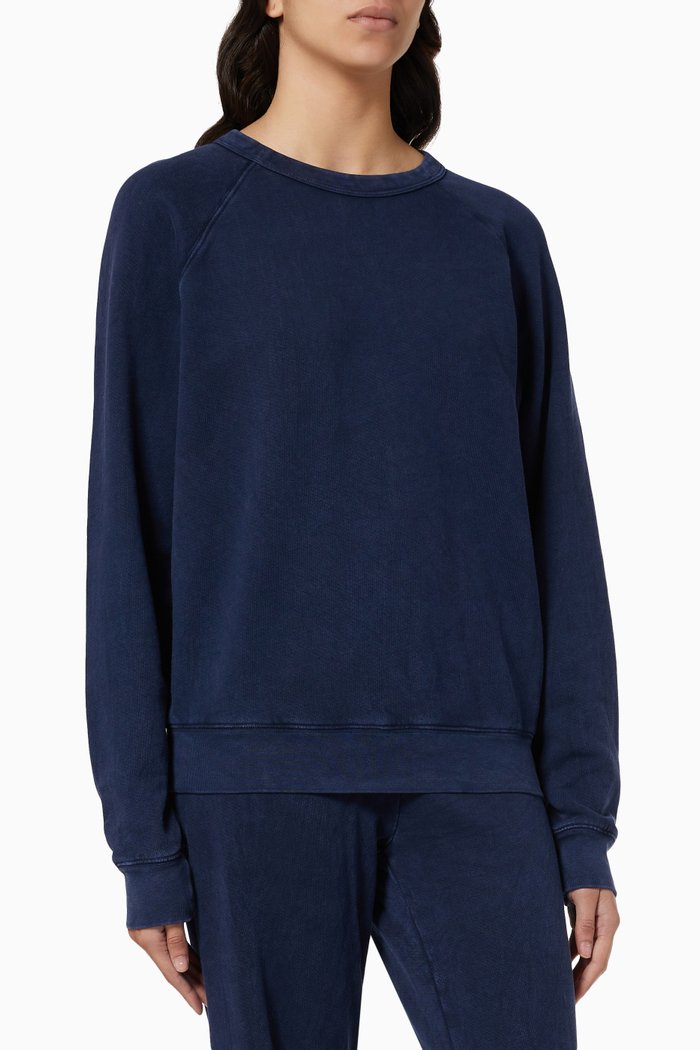

Flore Sweatshirt in French Terry, Blue