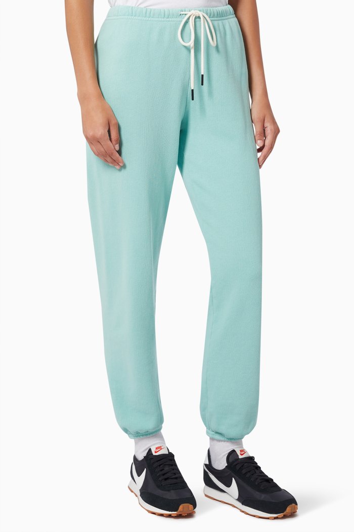 

Flore Sweatpants in French Terry, 7/8, Blue
