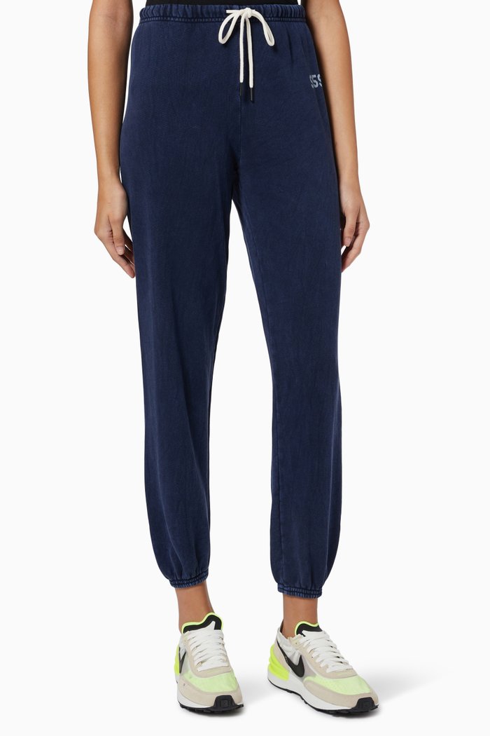 

Flore Sweatpants in French Terry, 7/8, Blue