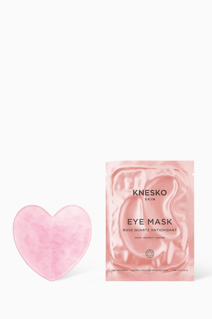 

Rose Quartz Gua Sha Kit, White